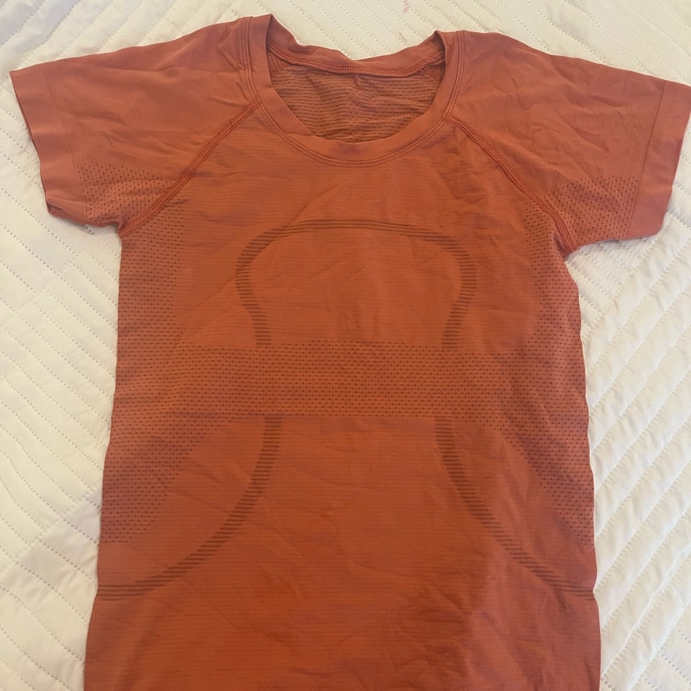 Lululemon Athletica Rust T-Shirt